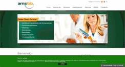 Desktop Screenshot of ams-lab.com